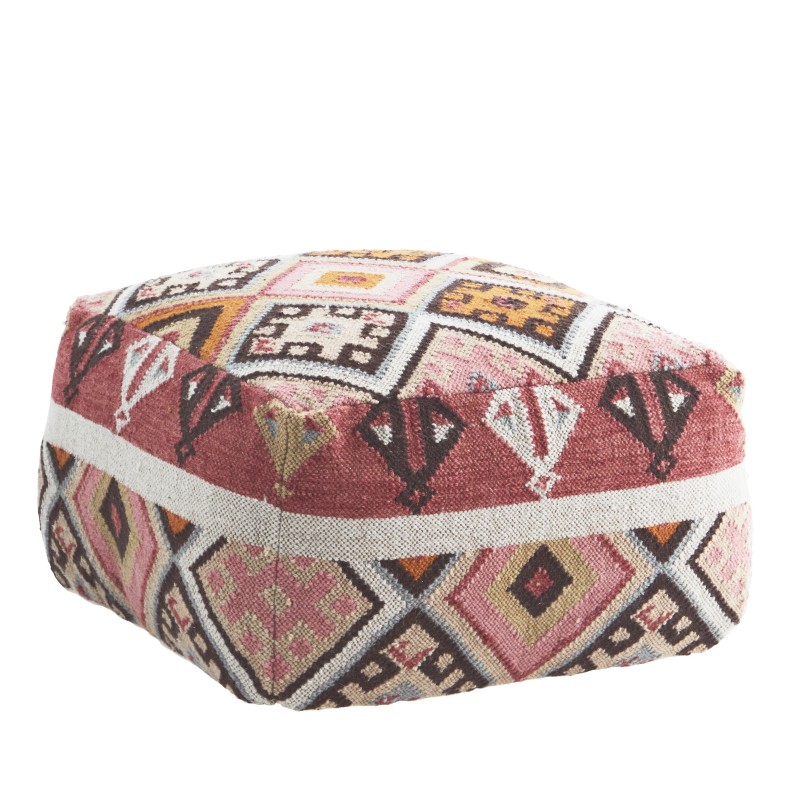 POUF KILIM WOOL 60 - CHAIRS, STOOLS